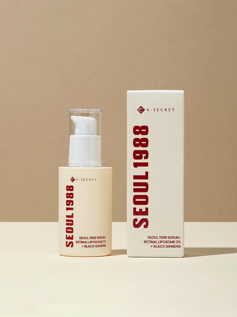 SEOUL 1988 Serum: Retinal Liposome 2% + Black Ginseng
