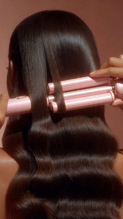 ✨💇‍♀️ TENAZA ONDAS DE SIRENA 6 EN 1 💇‍♀️✨